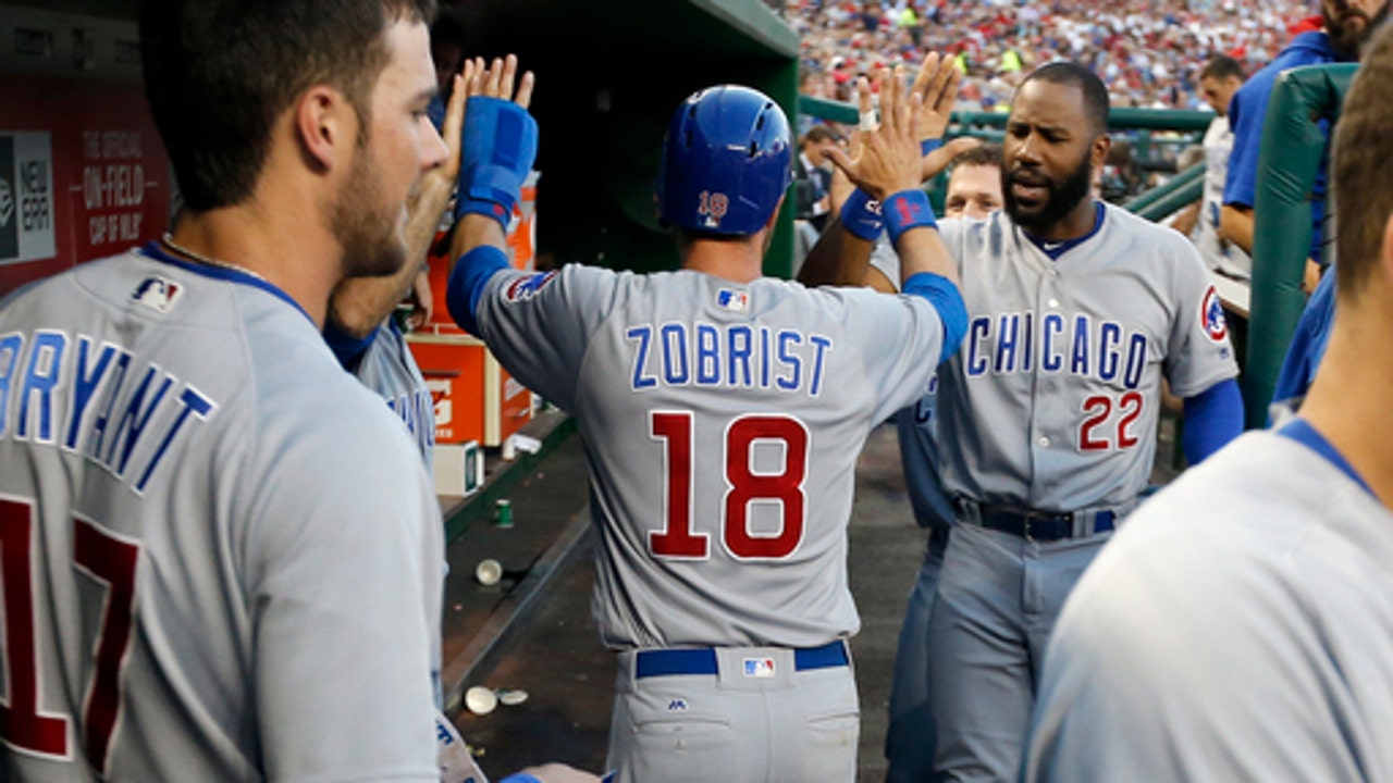 Cubs plate the winning run in the ninth to edge Nationals